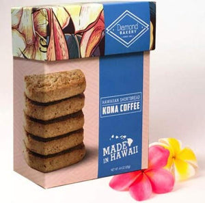 Hawaiian Kona Coffee Shortbread Cookies 4.4 ounce - Alii Snack Company