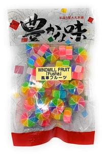 Daimaru Honpo - Windmill Fruit Fusha Japanese Hard Candy 4.3 oz - Alii Snack Company